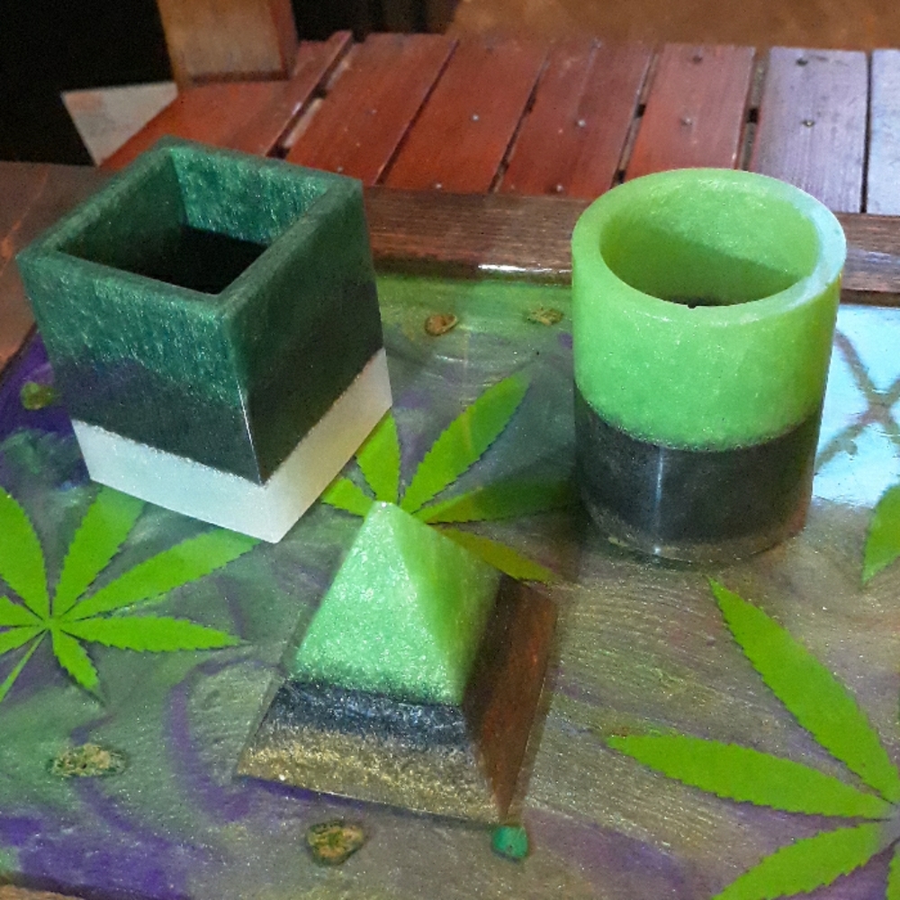 Set of 3 desk organizers